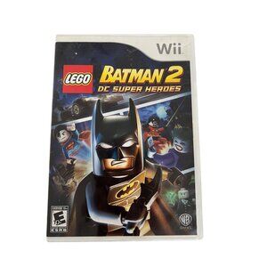 Lego Batman 2: DC Super Heroes Nintendo Wii Game With Case